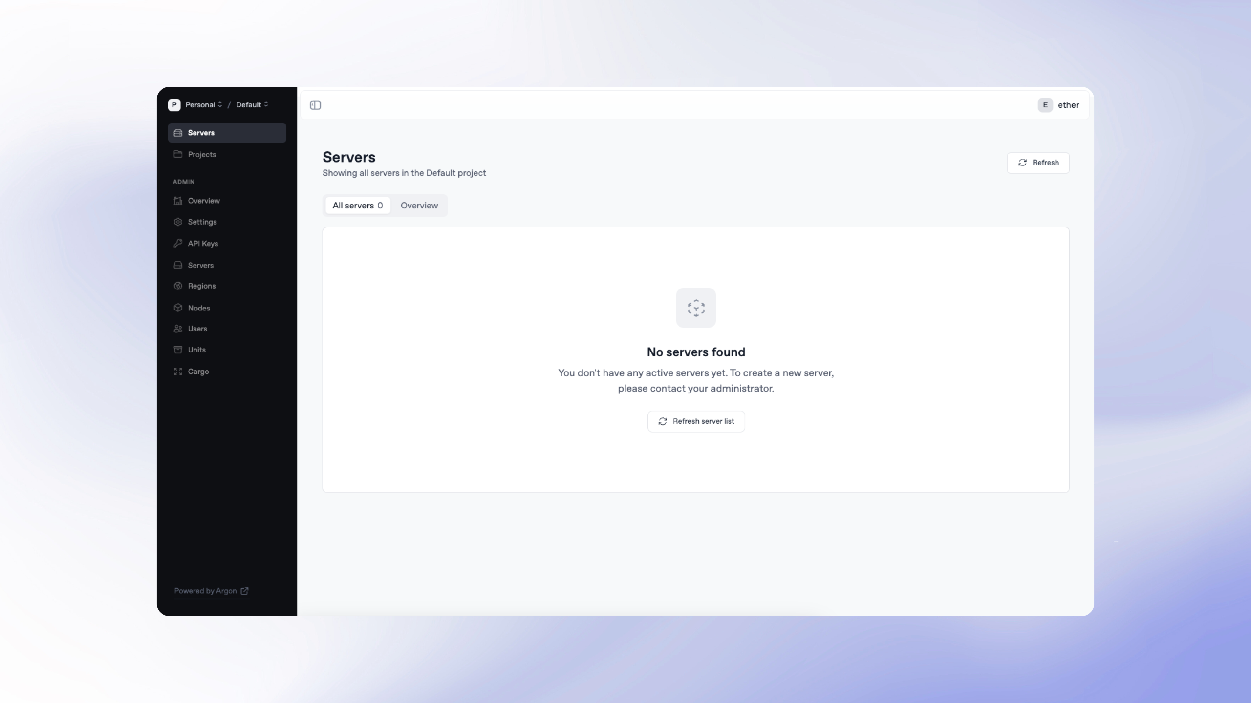 Dashboard